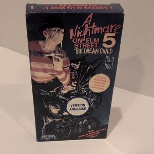 Vintage VHS A Nightmare on Elm Street 5: The Dream Child
